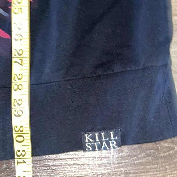 Killstar 9th Gate Rob Zombie Graphic Long Sleeve T-Shirt Men's Size 2XL Black - Picture 4 of 7